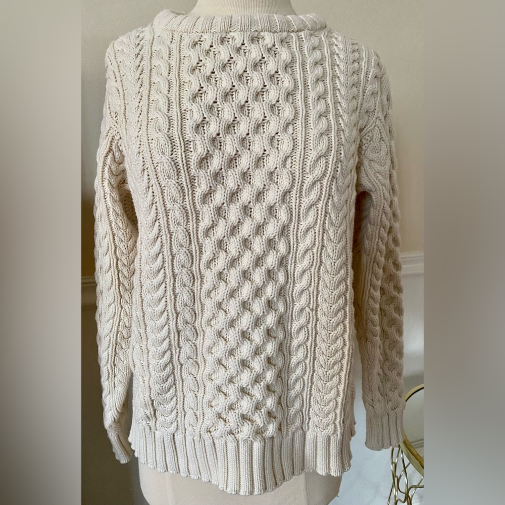 small fisherman’s sweater